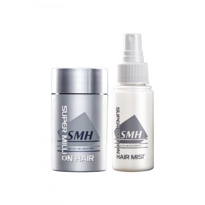 Super Million Hair - Hair Building Fibers & Hard Hair Mist Combo (2 x 25g + 60ml)